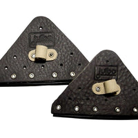 PROTECCIÓN LATERAL DE CUERO PARA VERMONT - Negro con beige