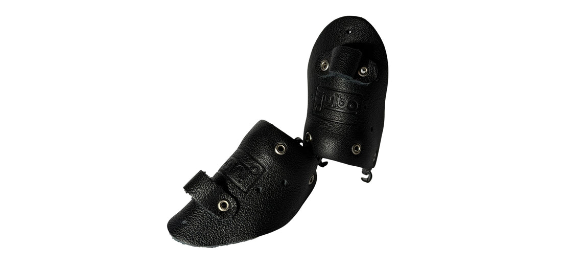 PROTECCIÓN LATERAL DE CUERO PARA CHAM - Negro