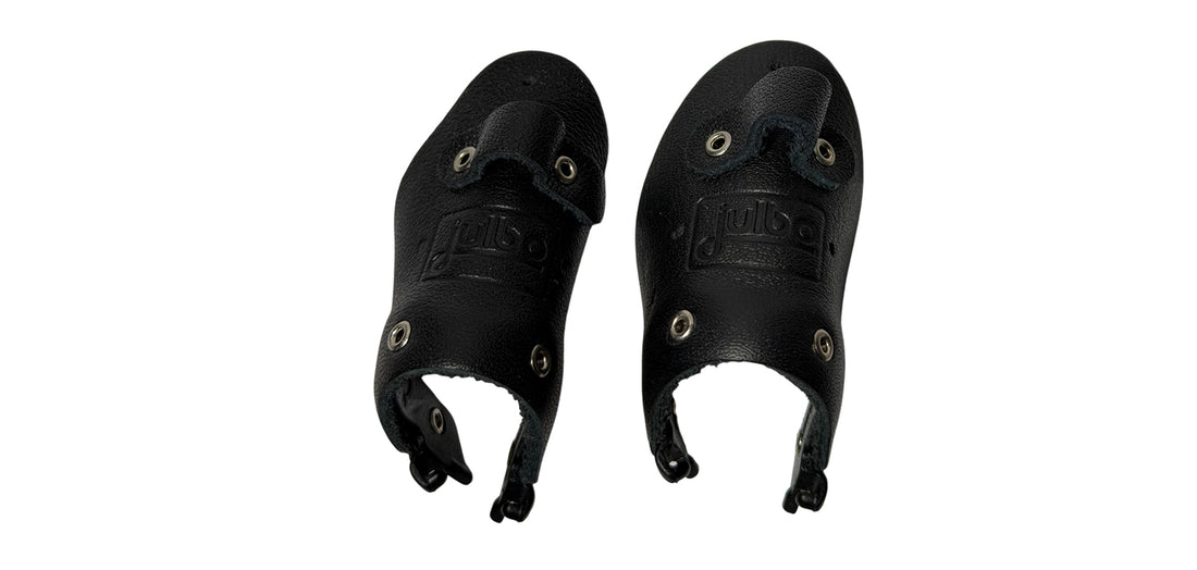 PROTECCIÓN LATERAL DE CUERO PARA CHAM - Negro