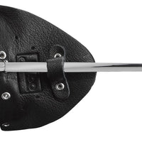 PROTECCIÓN LATERAL DE CUERO PARA CHAM - Negro