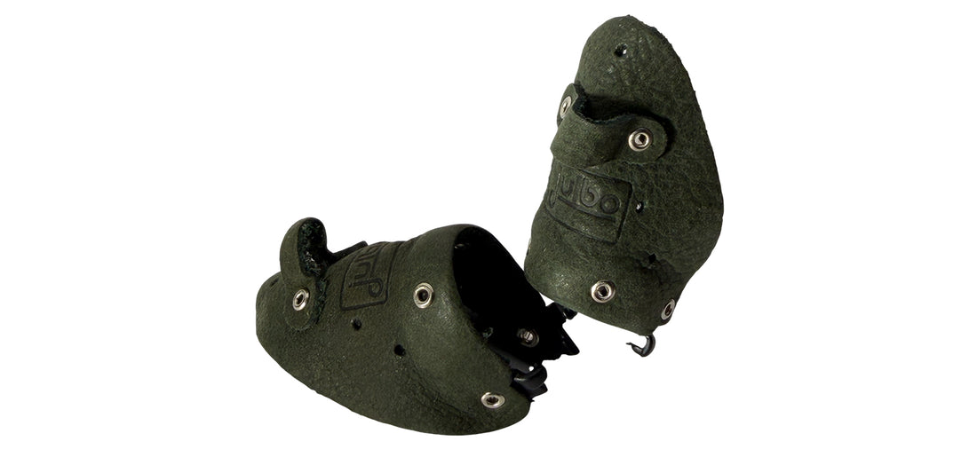 PROTECCIÓN LATERAL DE CUERO PARA CHAM - Verde